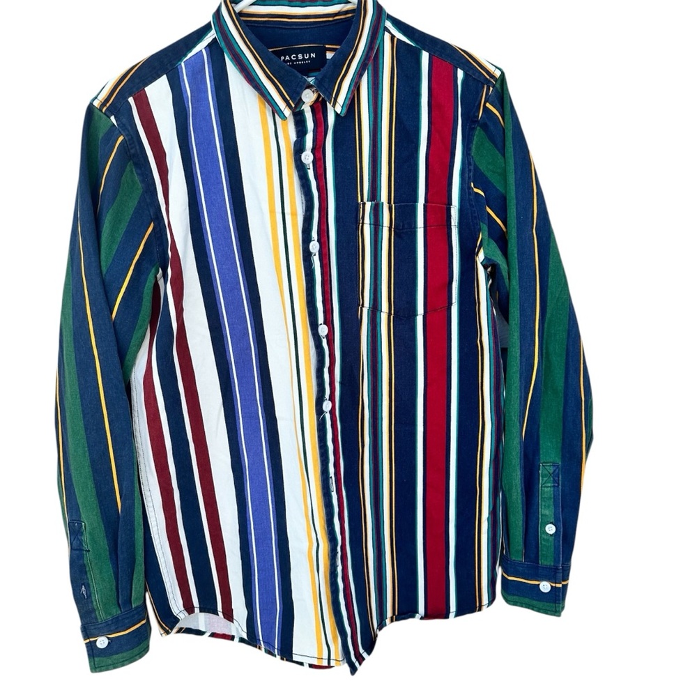 PacSun‎ Multicolor Striped Men's Shirt